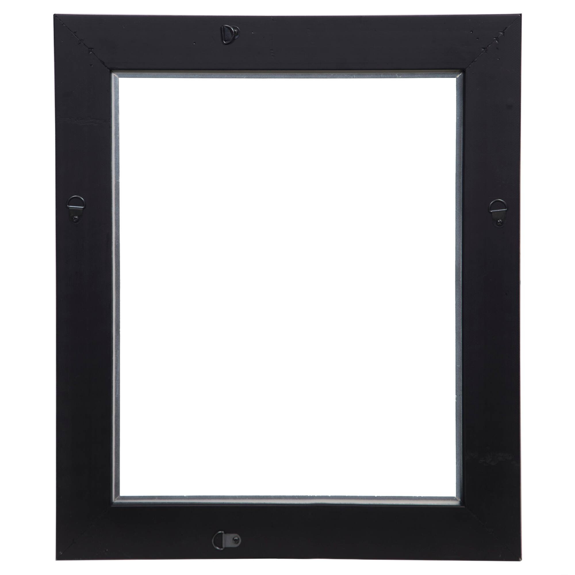 Wide Whitewashed Open Back Frame, 16" x 20" By Studio Décor®